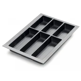 Portaposate STANDARDO con superficie antiscivolo / Nero cristallo