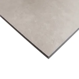 Piano di lavoro compatto FUNDERMAX Prado Alu Grey / Anima nera