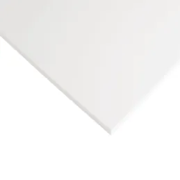 Piano di lavoro compatto FUNDERMAX Bianco / Anima bianca