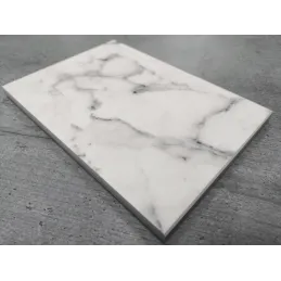 Piano di lavoro compatto Marmo Carrara (anima grigia) / S63009 CM