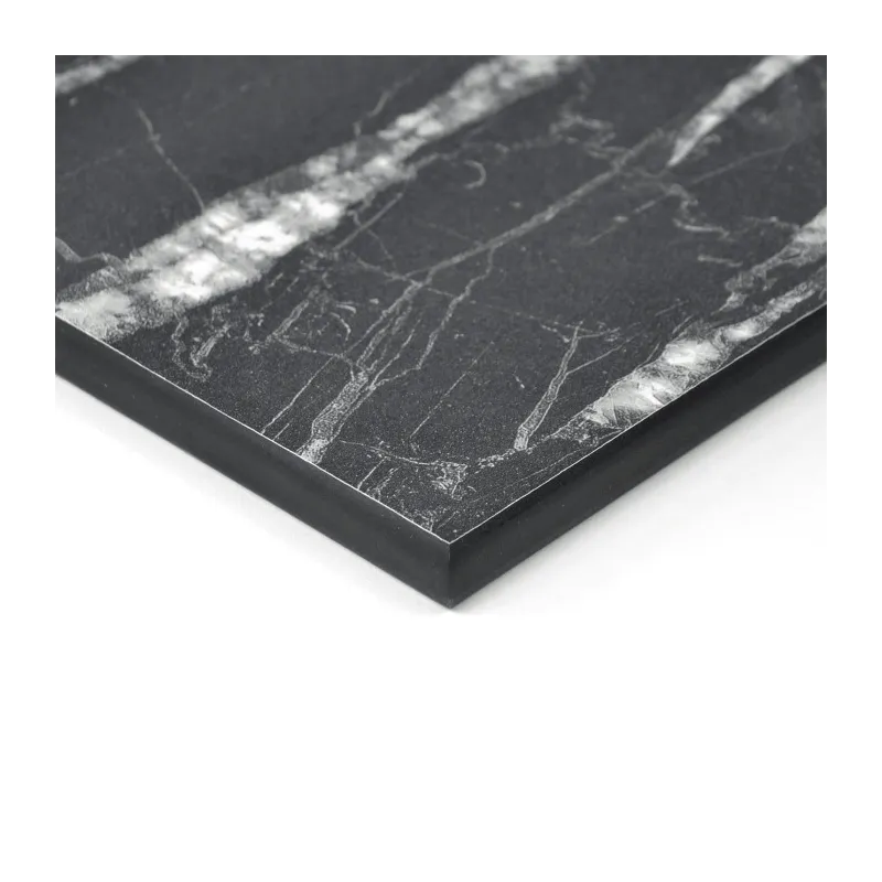 Piano di lavoro compatto Nero Portoro (anima nera) / S63028 CM