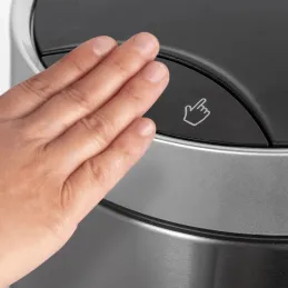 Cestino GOLEM con sensore da 20 L / Acciaio inox
