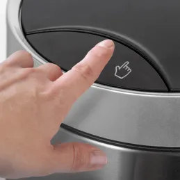 Cestino GOLEM con sensore da 20 L / Acciaio inox