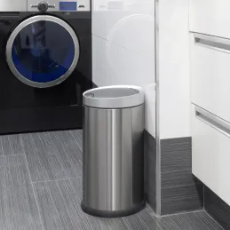 Cestino GOLEM con sensore da 20 L / Acciaio inox
