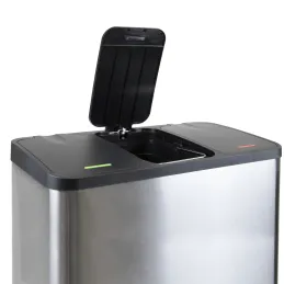 Cestino per rifiuti GALEON 3 x 9L / Acciaio inox