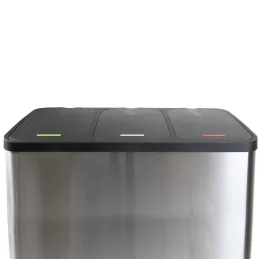 Cestino per rifiuti GALEON 3 x 9L / Acciaio inox