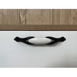 Maniglia in ceramica LAREDO / Nero