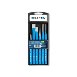 Set di scalpelli, punzoni e bulini HOGERT – 6 pezzi