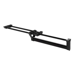 Appendiabiti estraibile 425 mm ELEMENT / Nero opaco