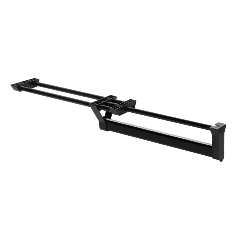 Appendiabiti estraibile 425 mm ELEMENT / Nero opaco