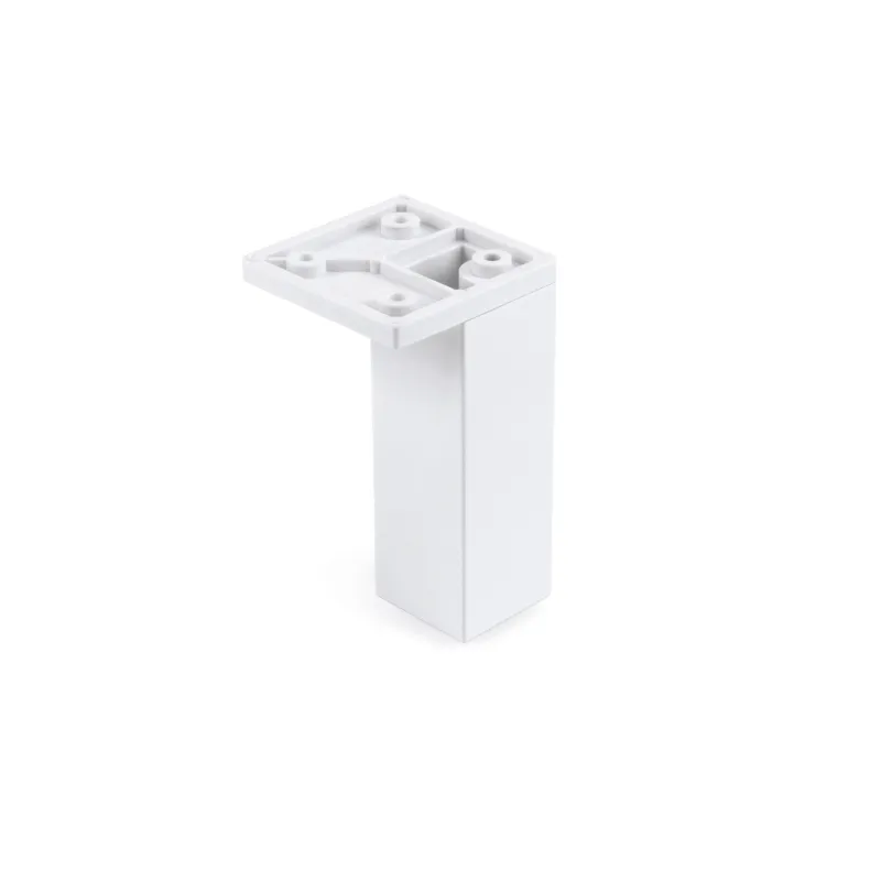 Piedino in plastica VAMOS / Bianco opaco