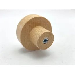 Pomello in legno ARSIA / faggio – triangoli verdi