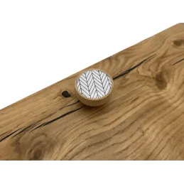 Pomello in legno ARSIA / faggio - abete nero