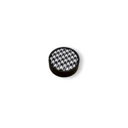 Pomello in legno ARSIA / Nero - motivo design