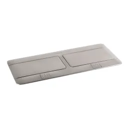 Presa elettrica a scomparsa POP-UP doppia 4x230V / Acciaio inox
