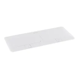 Presa elettrica a scomparsa POP-UP doppia 4x230V / Bianco opaco