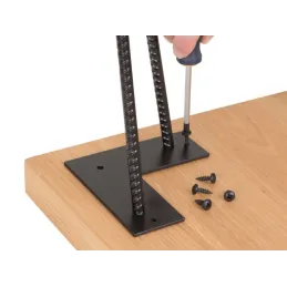 Piedino per mobili ROXO Mini / Nero opaco