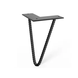 Piedino per mobili ROXO Mini / Nero opaco