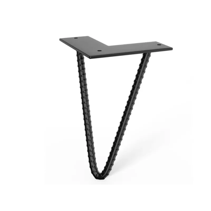 Piedino per mobili ROXO Mini / Nero opaco