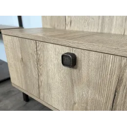 Pomello LOGAN / Argento anticato