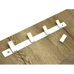Appendiabiti da parete AVALION XL / Bianco opaco