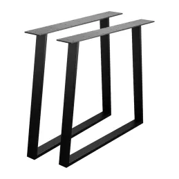 Gambe da tavolo MONO - coppia / Nero opaco