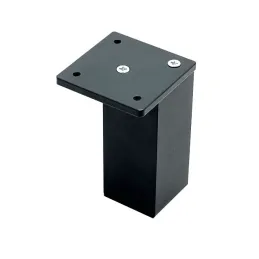 Piedino per mobile QUAD / Nero opaco