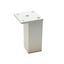 Piedino per mobili QUAD / Bianco opaco
