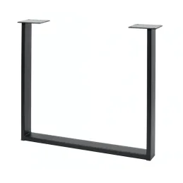 Gambe per tavolo ABRA / Nero opaco