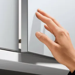 Cerniera per apertura senza maniglia – senza ammortizzazione, con sovrapposizione zero, 165°