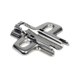 Piastrina per cerniere con viti autofilettanti HETTICH CLIP