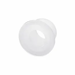 Rondelle in PVC per viti di maniglie per ante in vetro – 10 pz / Trasparente