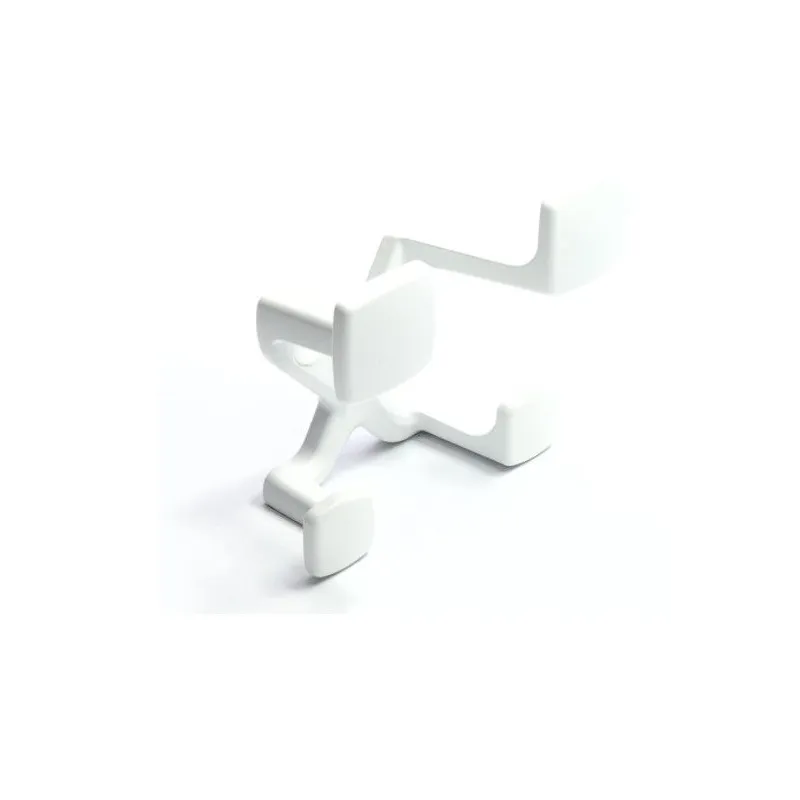 Appendiabiti SANTOS / Bianco opaco