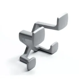 Appendiabiti SANTOS / Alluminio