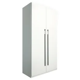 Maniglia per armadio LUNA / Acciaio inox grafite