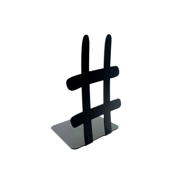 Supporto per libri HASTAG / Nero opaco