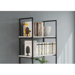 Porta libri TREE / Nero opaco