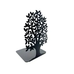 Porta libri TREE / Nero opaco