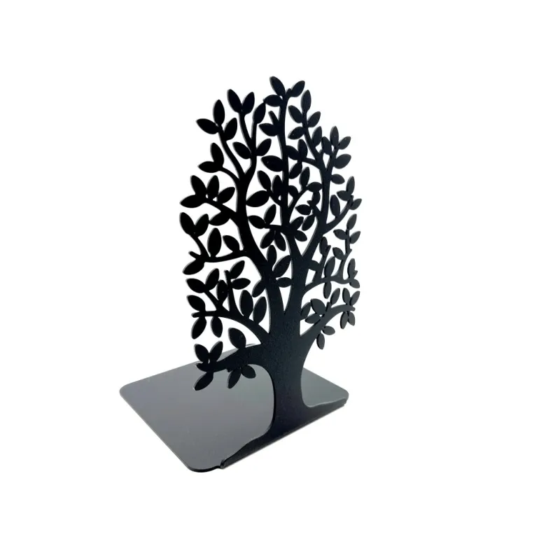 Porta libri TREE / Nero opaco