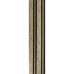 Profilo decorativo a lamelle MILO / Oro