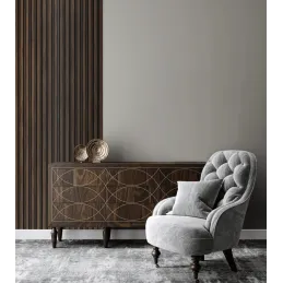 Profilo decorativo a lamelle MILO / Noce Scuro