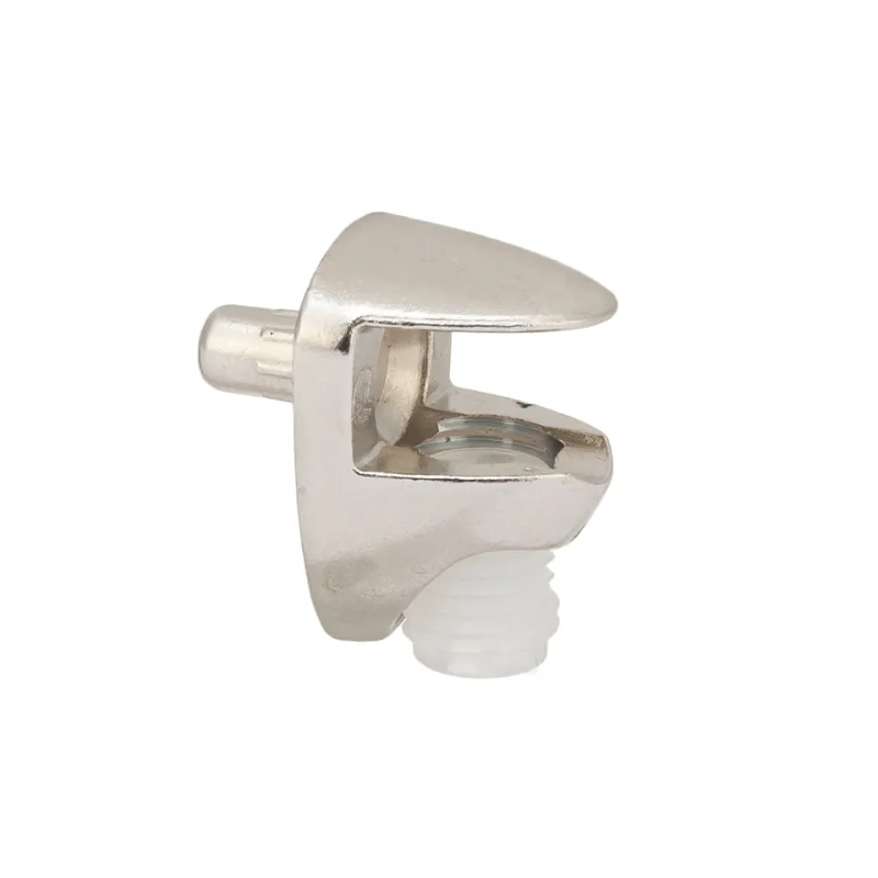Supporto per ripiano in vetro GEON 5-6 mm / Nichel - 10 pz.