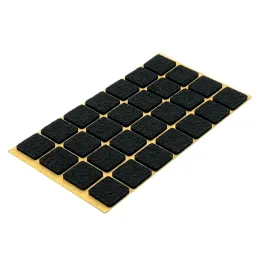 Felpino adesivo 20x20 / Nero - foglio
