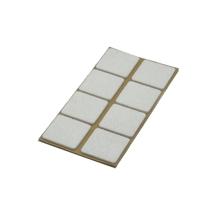 Feltrino adesivo 38x38 mm / Bianco – quadrato