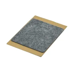 Tampone in feltro adesivo 120x100 mm / Grigio