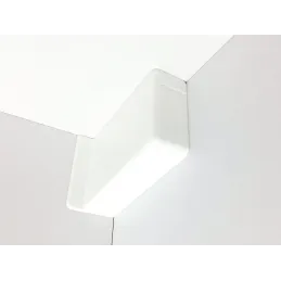 Set di coperture per ferramenta per ante sospese 806 – sinistra + destra / Bianco