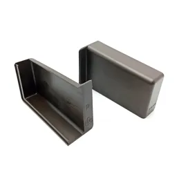 Set di coperture per ferramenta per ante a battente 806 - S + D / Marrone scuro