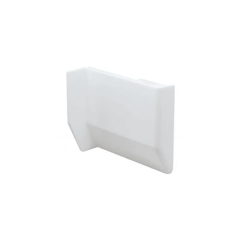 Set di coperture per ferramenta per ante a scomparsa 801 - S + D / Bianco