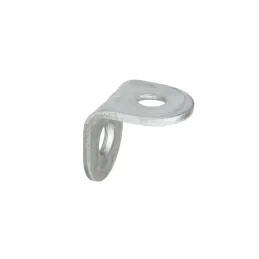 Squadretta di giunzione 15 x 15 mm - 10 pezzi / Zinco bianco
