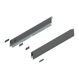Sponde laterali BLUM Merivobox “N” 68,5 mm / grigio Orion